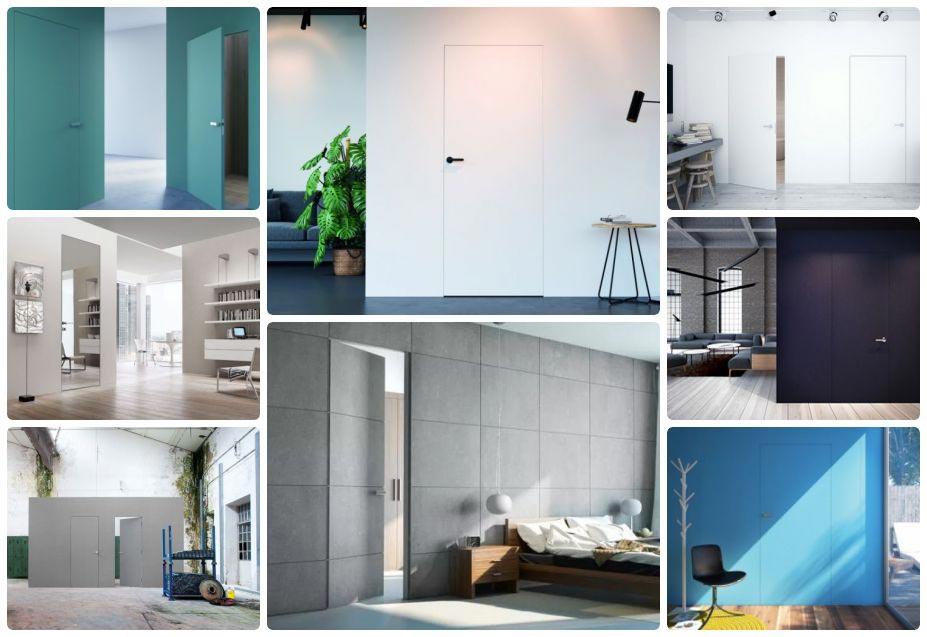 Drzwi ukryte - rodzaje