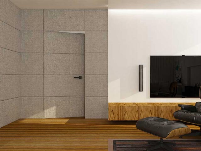 Drzwi ukryte w tapecie